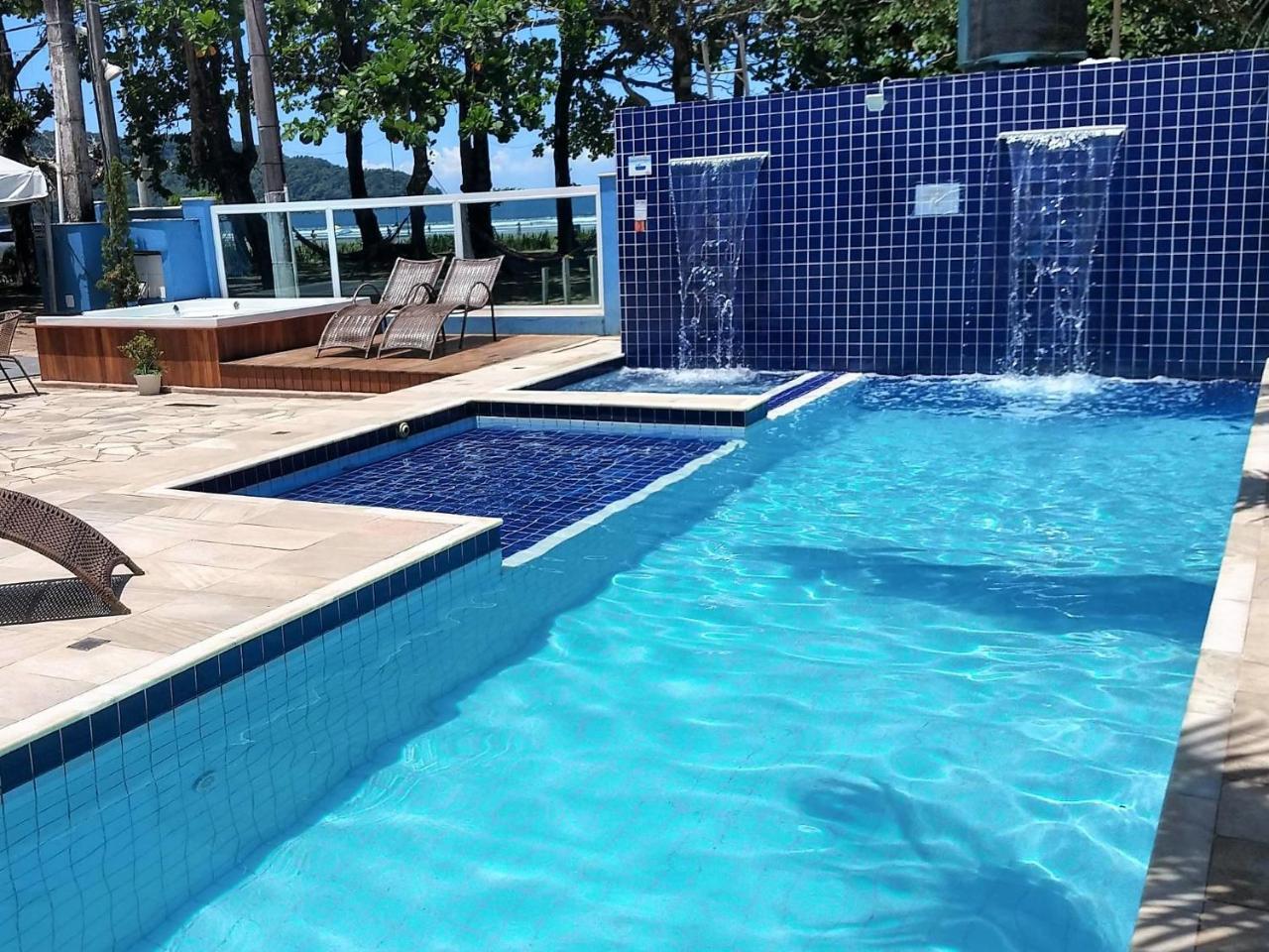 Pousada Vistazul - Piscina Climatizada - Pe Na Areia Hotel Bertioga Eksteriør billede